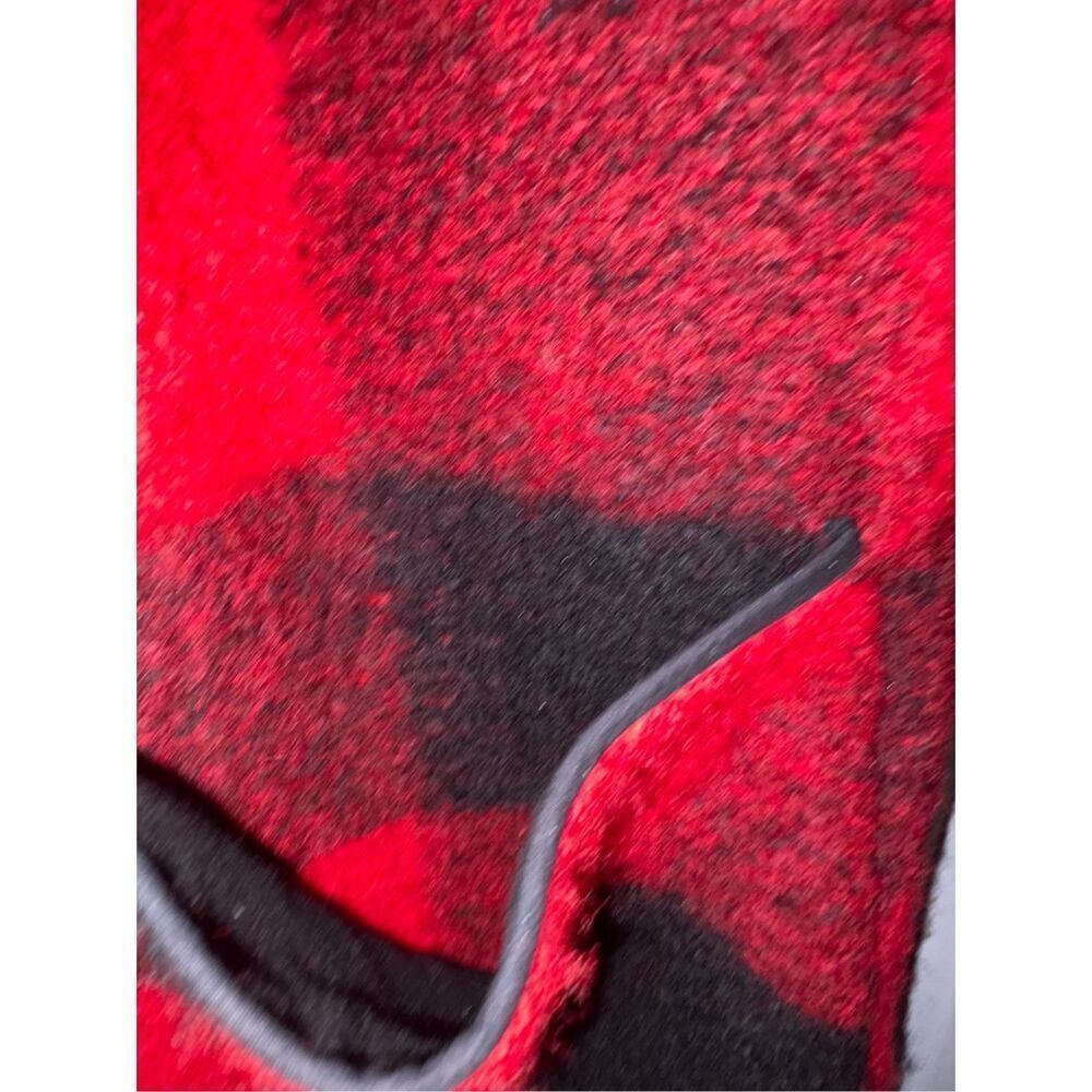 Aritzia Wilfred Free Red Black Plaid Wool Blend Jacket Coat - Picture 7 of 12
